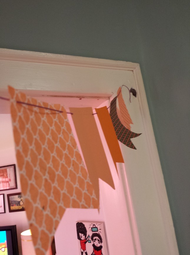 Handmade Paper Birthday Pennants